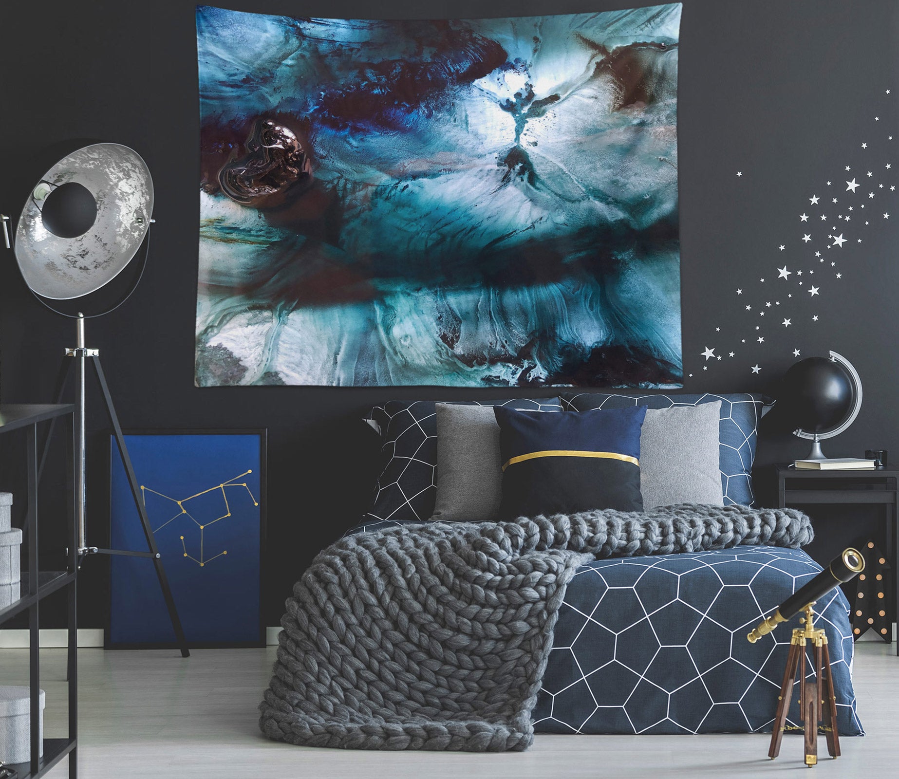 3D Art Colour 3462 Skromova Marina Tapestry Hanging Cloth Hang