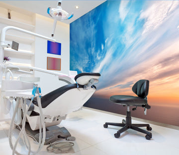 3D Beautiful Blue Sky 010 Wall Murals Wallpaper AJ Wallpaper 2 