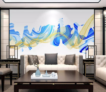 3D Color Wave WG43 Wall Murals Wallpaper AJ Wallpaper 2 