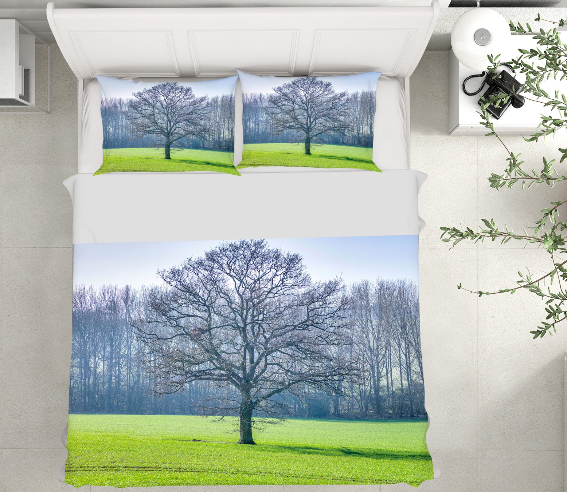 3D Lawn Tree 1053 Assaf Frank Bedding Bed Pillowcases Quilt