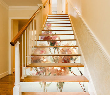 3D Flowers 9804 Anne Farrall Doyle Stair Risers