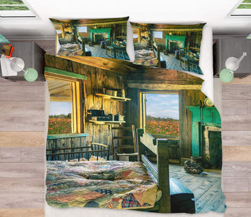 3D House Interior 8546 Beth Sheridan Bedding Bed Pillowcases Quilt