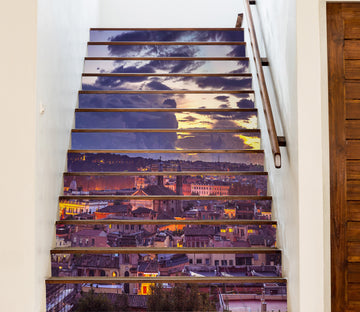 3D Sky Houses 99118 Assaf Frank Stair Risers