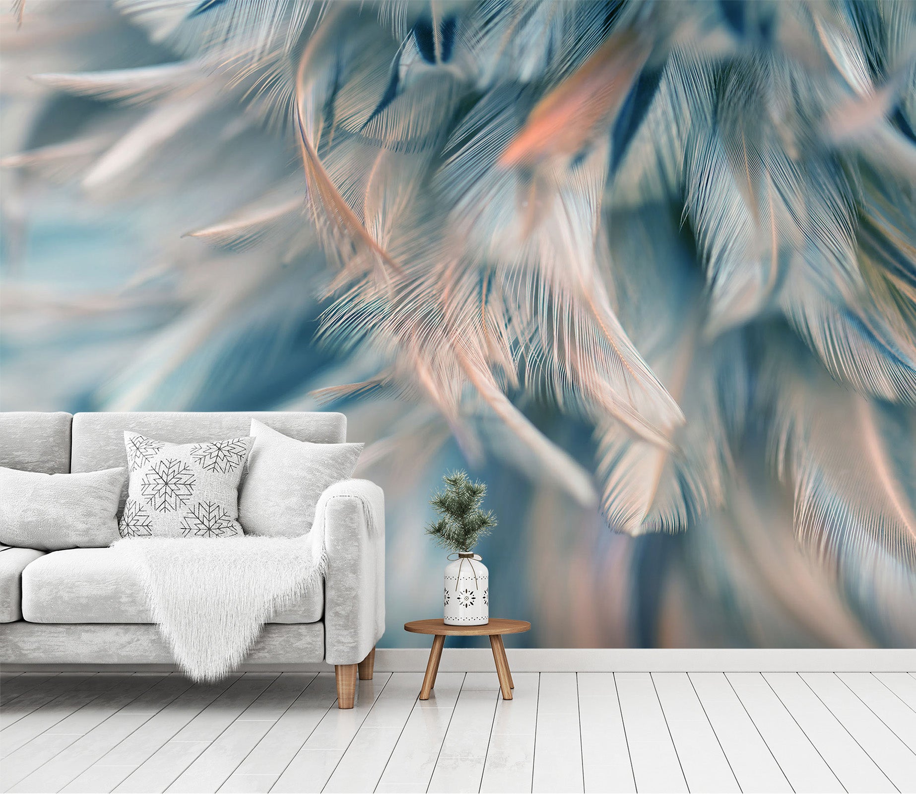 Wall Murals Feather, Plume, Quill Wallpapers