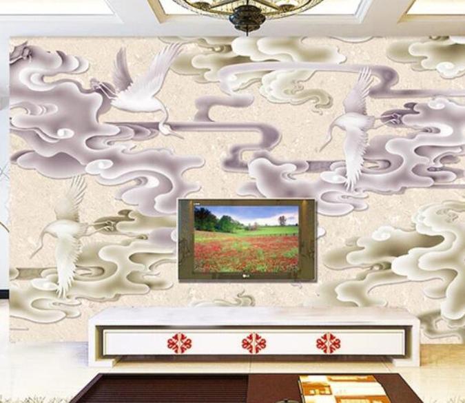 3D Abstract Clouds 891 Wall Murals Wallpaper AJ Wallpaper 2 