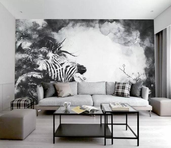 3D Black Inkjet 155 Wall Murals Wallpaper AJ Wallpaper 2 