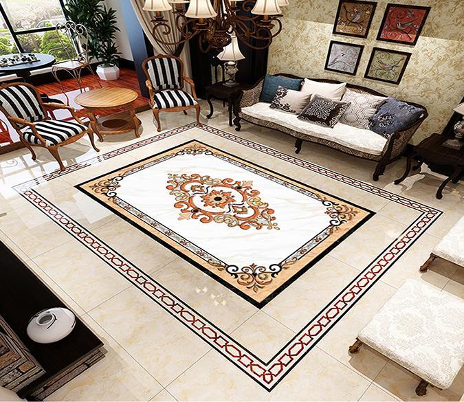 3D Religious Pattern WG229 Floor Mural Wallpaper AJ Wallpaper 2 