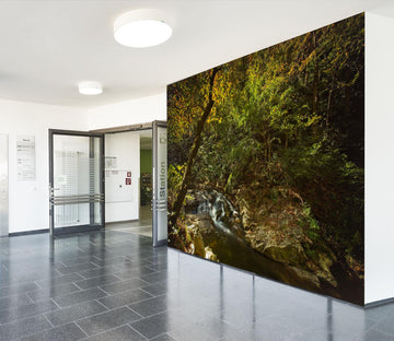 3D Tranquil Valley 131 Kathy Barefield Wall Mural Wall Murals