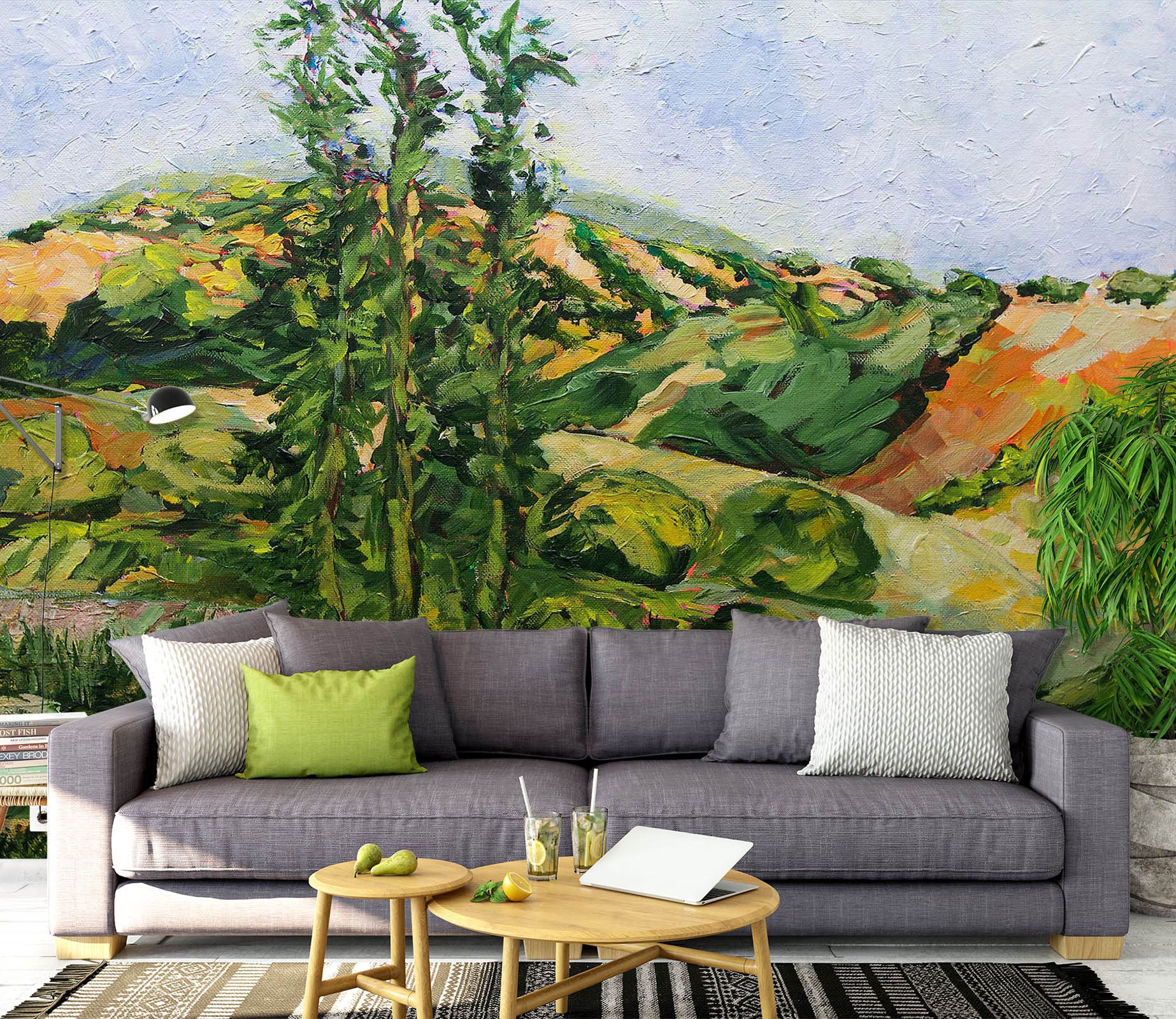 3D Wildflower Aroma 236 Allan P. Friedlander Wall Mural Wall Murals