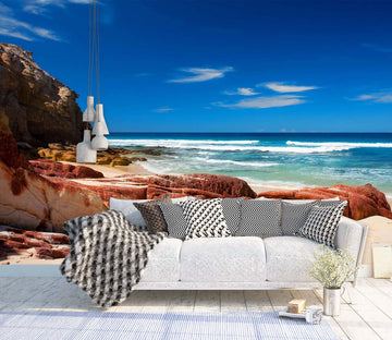 3D Sea Stones 1436 Wall Murals