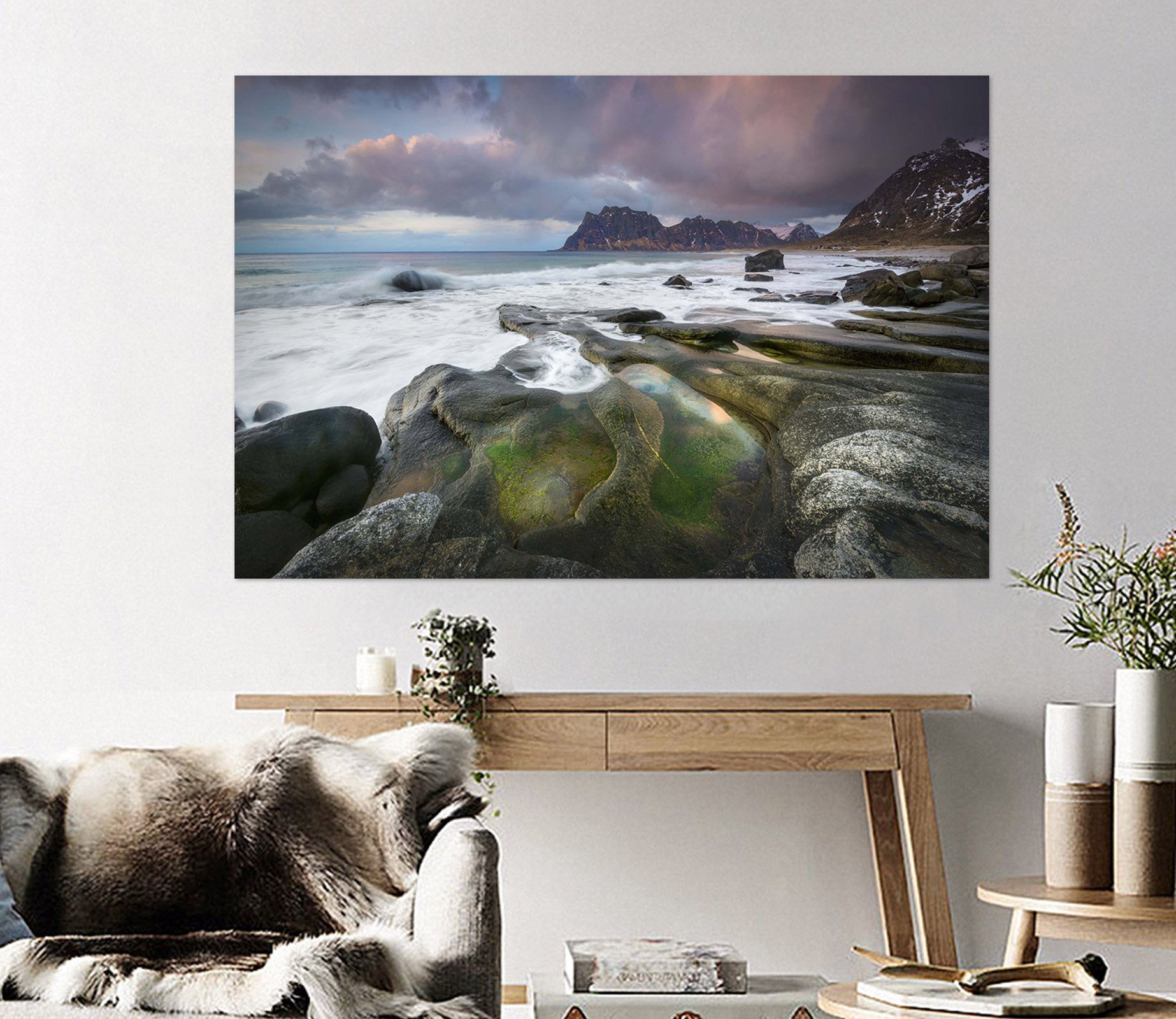 3D Sea Stones 184 Marco Carmassi Wall Sticker