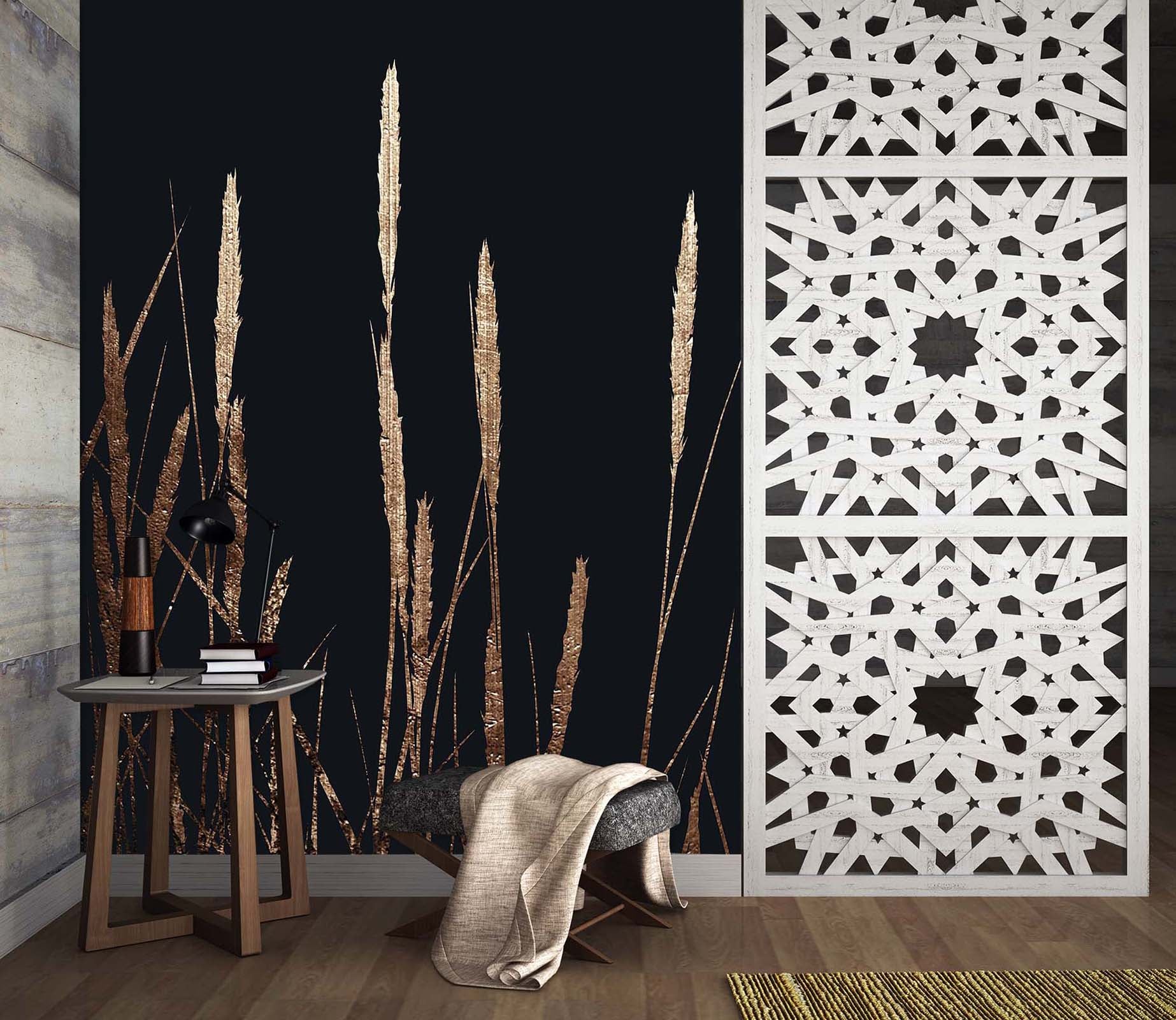 3D Golden Fields 1404 Boris Draschoff Wall Mural Wall Murals