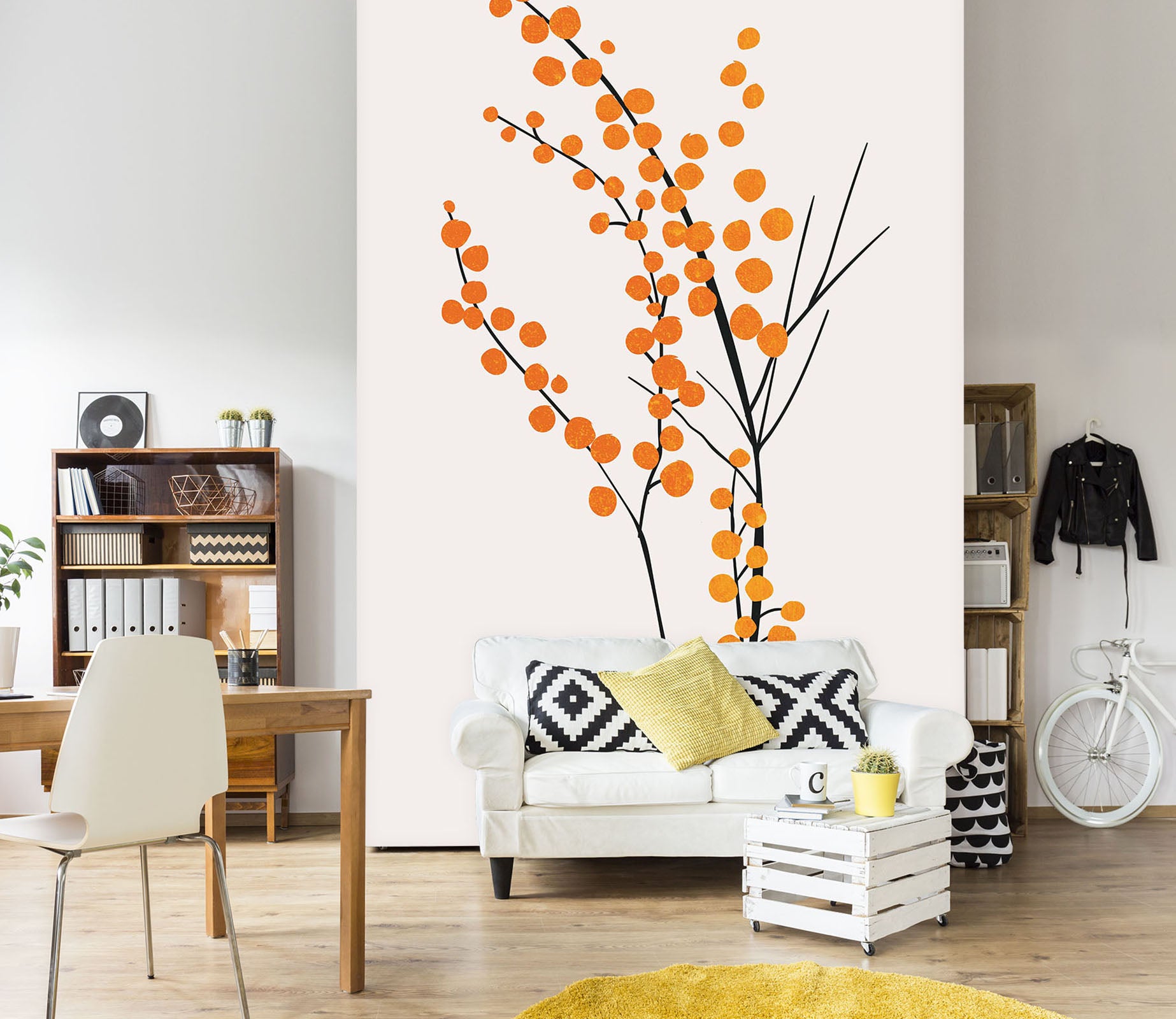 3D Golden Fruit 1538 Boris Draschoff Wall Mural Wall Murals