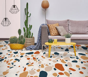 3D Childlike Fragments 843 Floor Mural