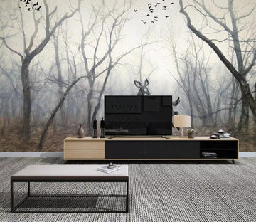 3D Fawn Branch WG15 Wall Murals Wallpaper AJ Wallpaper 2 