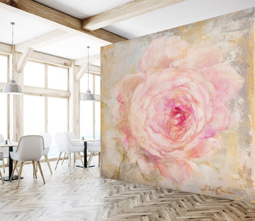 3D Rose Pink Flowers 3187 Debi Coules Wall Mural Wall Murals