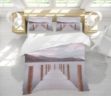 3D Wooden Pier 1070 Assaf Frank Bedding Bed Pillowcases Quilt