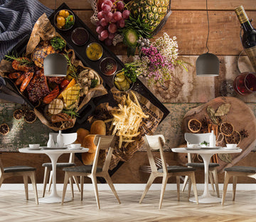 3D Wine Rack 1504 Wall Murals