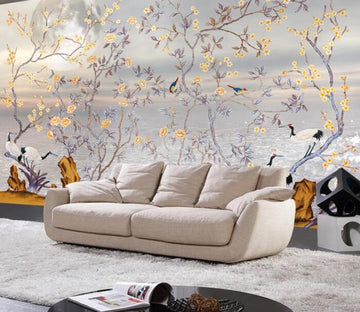 3D Branch Flower WC03 Wall Murals Wallpaper AJ Wallpaper 2 