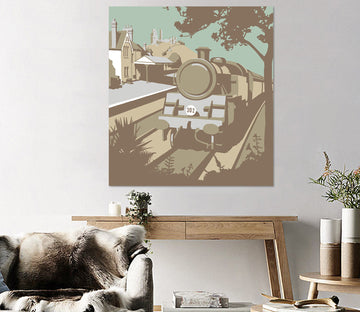 3D Swanage Railway 019 Steve Read Wall Sticker