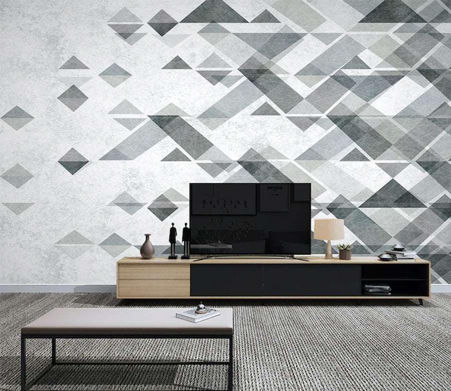 3D Fragmented Graphics WG072 Wall Murals