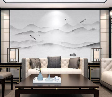 3D Misty Valley WG49 Wall Murals Wallpaper AJ Wallpaper 2 