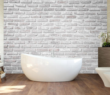 3D White Painted Wall 112 Wall Murals