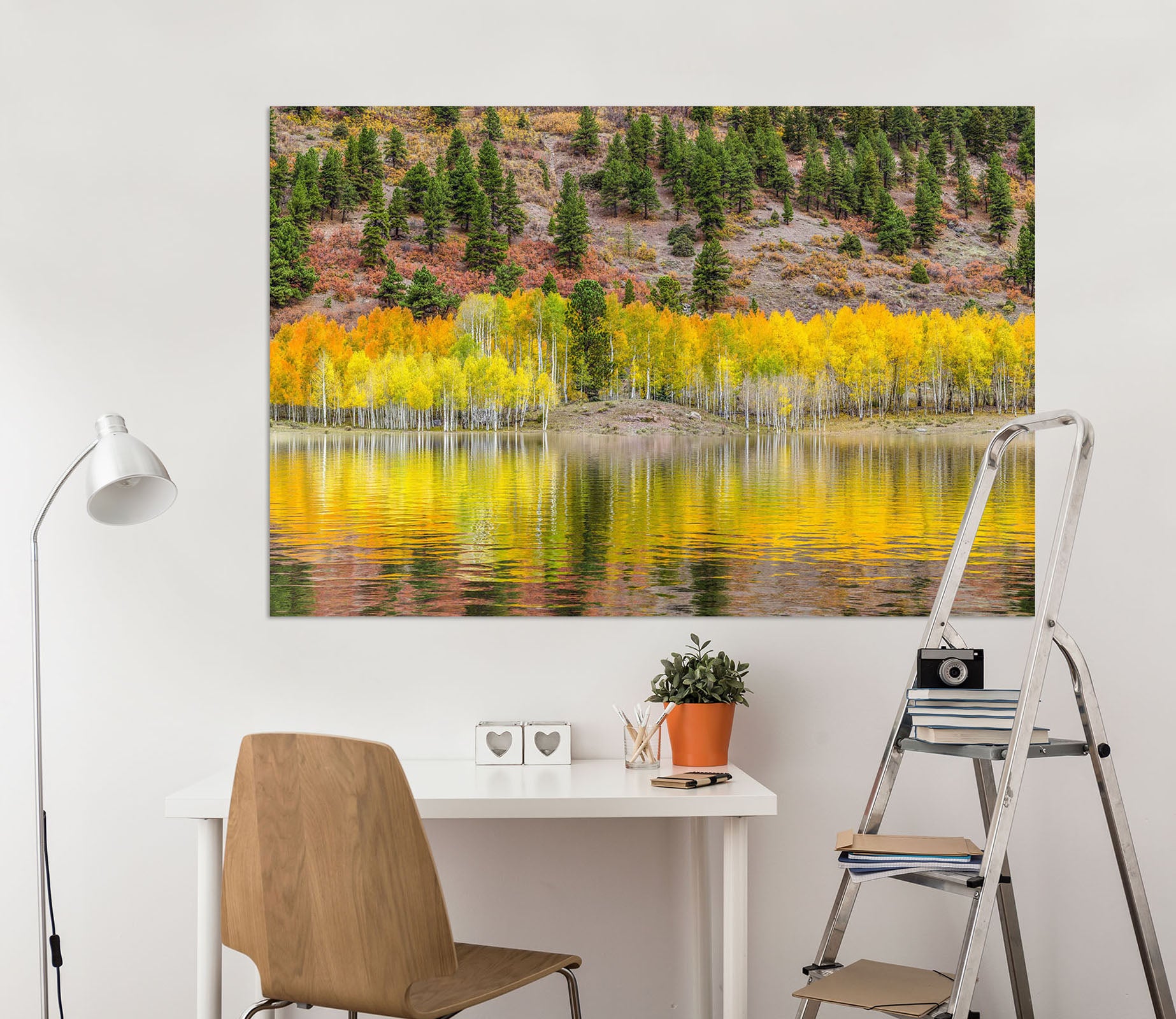 3D Lake Forest 001 Marco Carmassi Wall Sticker