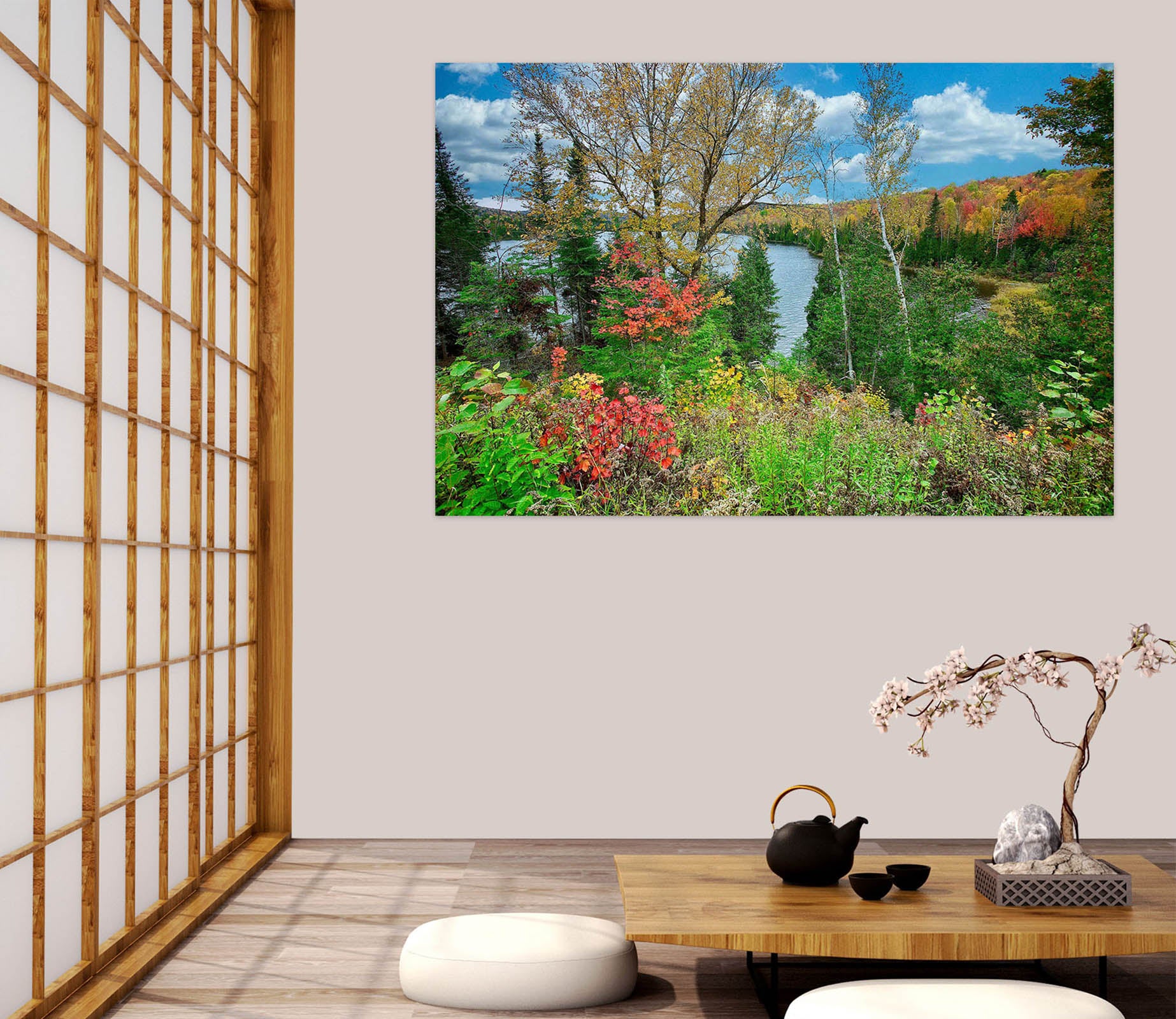 3D Jungle Trees 62117 Kathy Barefield Wall Sticker