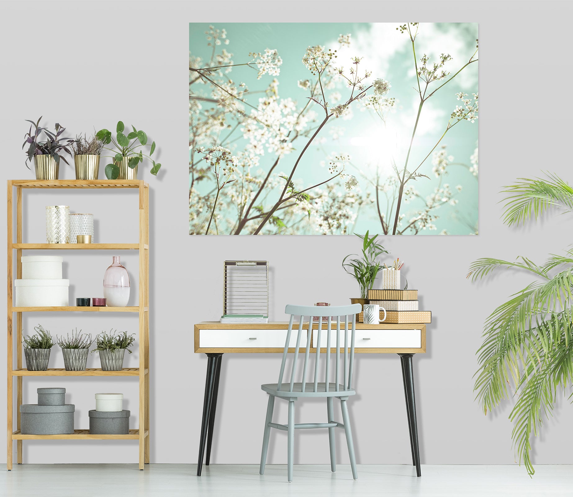 3D Sunshine Flower 017 Assaf Frank Wall Sticker