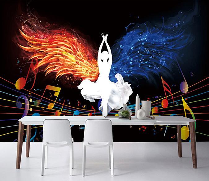 3D Beauty Wings 304 Wall Murals Wallpaper AJ Wallpaper 2 