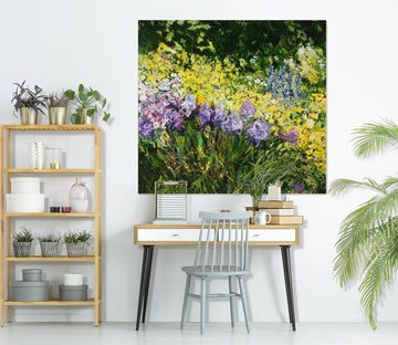 3D Sunshine Blossoms 115 Allan P. Friedlander Wall Sticker