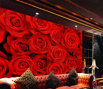 3D Red Rose 1007 Wall Murals