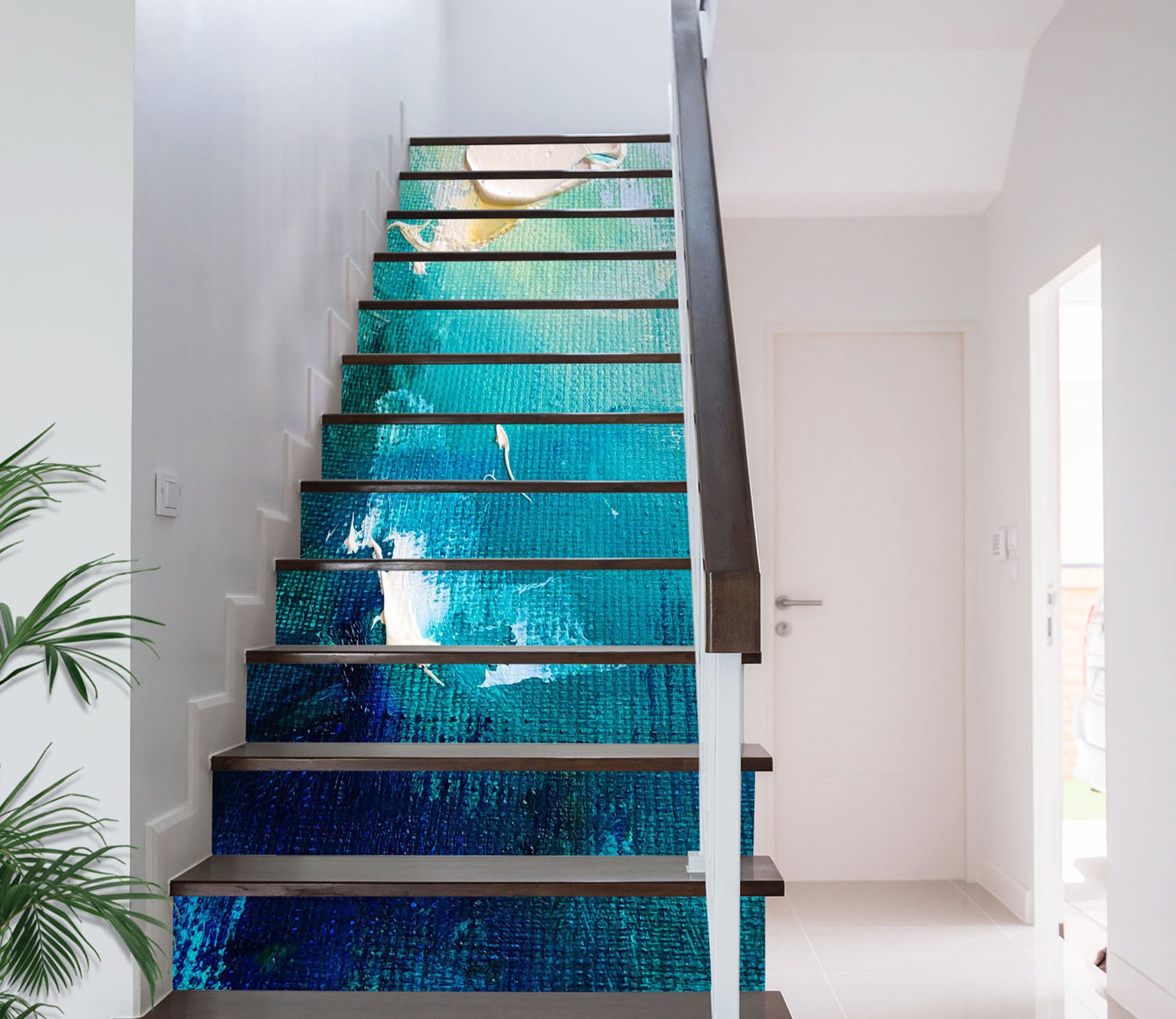 3D Blue Pigment 2019 Skromova Marina Stair Risers