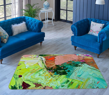 3D Abstract Pattern 1069 Allan P. Friedlander Rug Non Slip Rug Mat