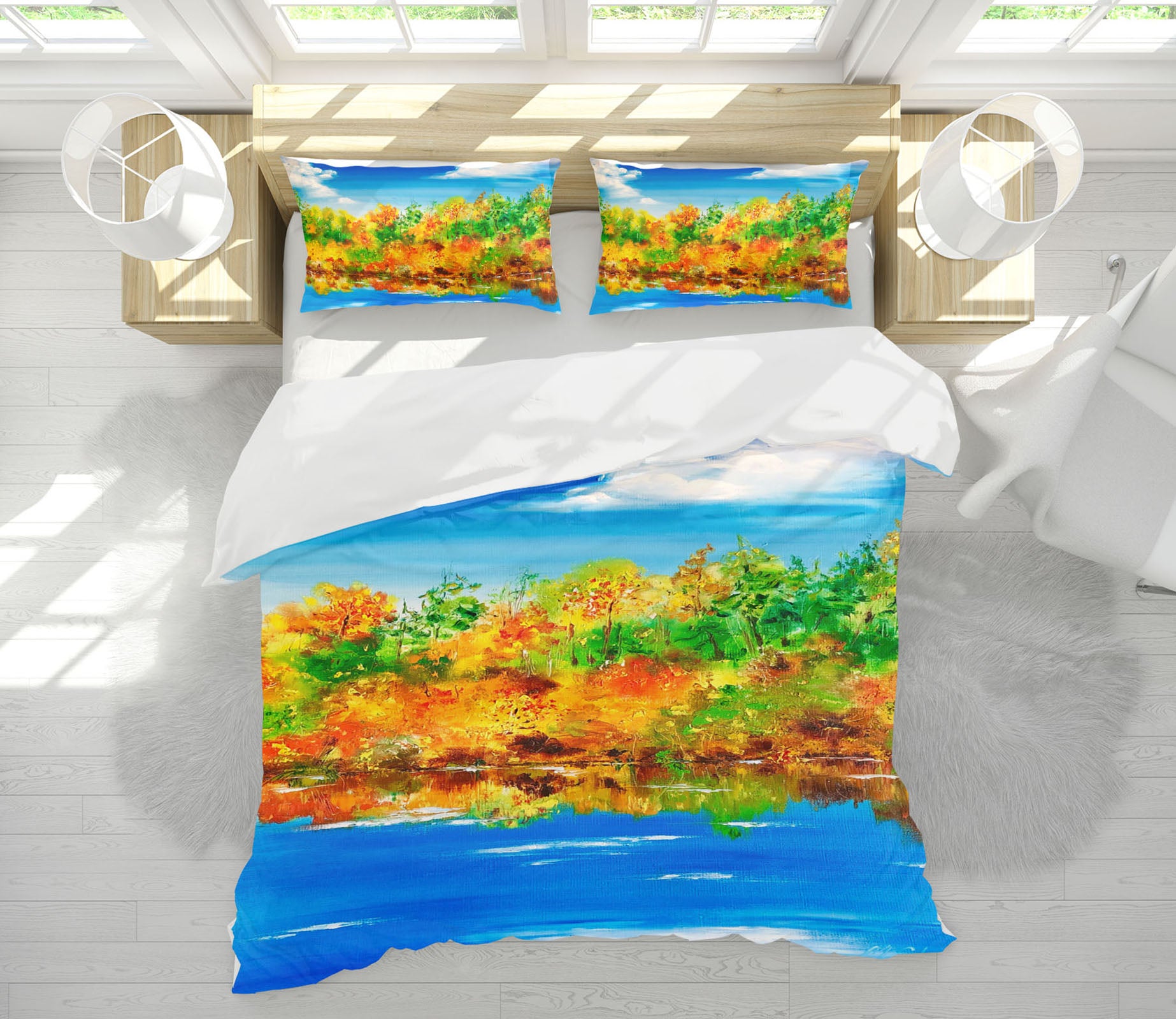 3D Oil Painting Landscape 586 Skromova Marina Bedding Bed Pillowcases Quilt