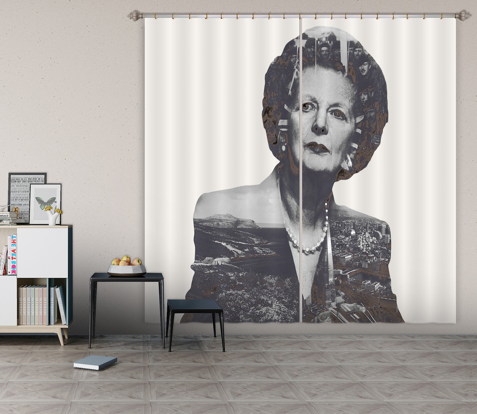 3D Kind Grandma 050 Marco Cavazzana Curtain Curtains Drapes