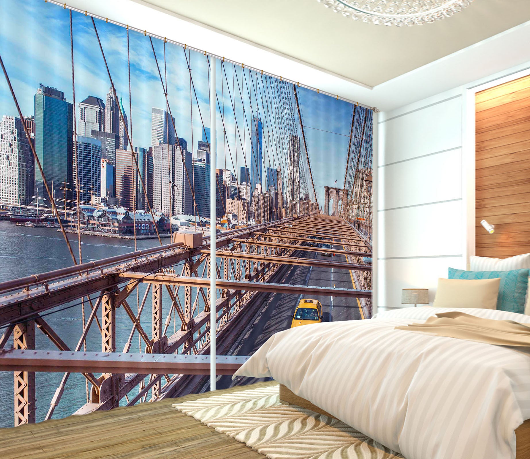 3D Bridge City 221 Assaf Frank Curtain Curtains Drapes