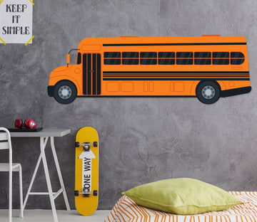 3D Yellow Bus 250 Vehicles Wallpaper AJ Wallpaper 
