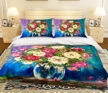 3D Colorful Flower Vase 572 Skromova Marina Bedding Bed Pillowcases Quilt
