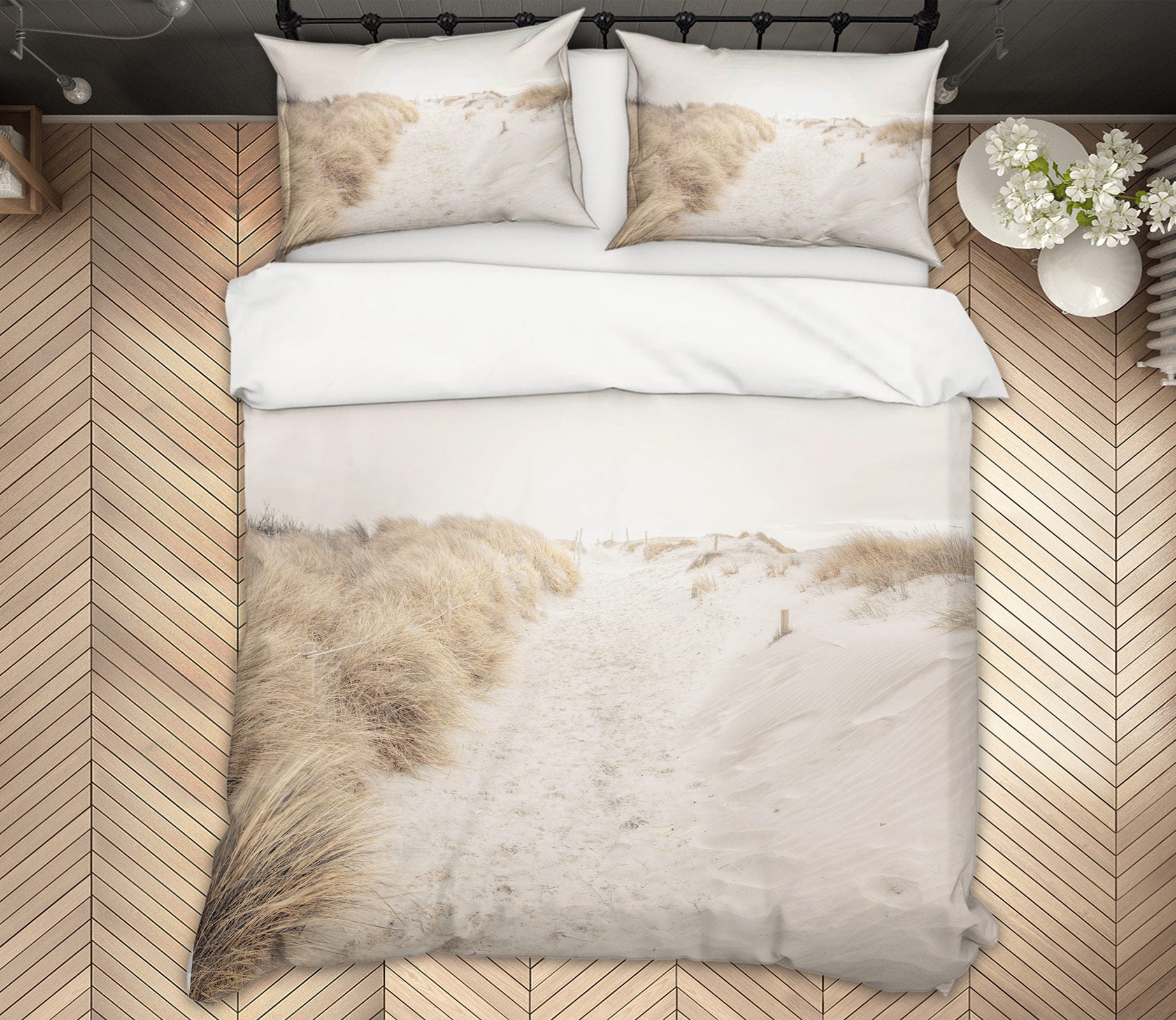 3D Beach Grass 1092 Assaf Frank Bedding Bed Pillowcases Quilt