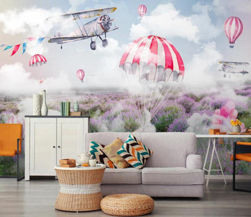 3D Hot Air Balloon 564 Wall Murals