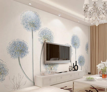 3D White Daisies WC44 Wall Murals Wallpaper AJ Wallpaper 2 
