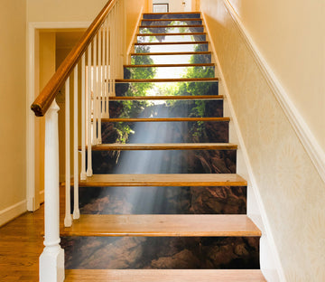 3D Sun Shines 500 Stair Risers