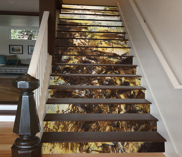 3D Dark Mountain Terrain 542 Stair Risers