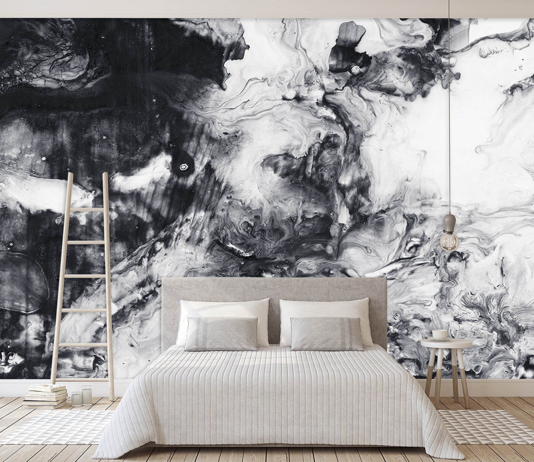 3D Black White Abstraction 658 Wallpaper AJ Wallpaper 2 