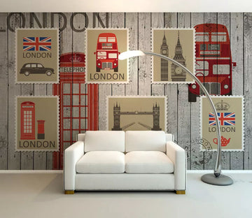 3D Color Vehicle 2113 Wall Murals