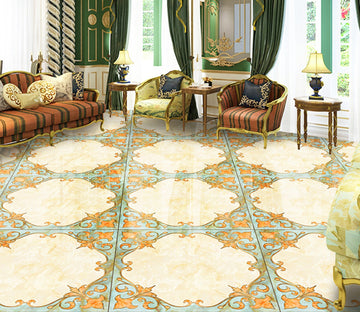 3D Marble Stripe WG677 Floor Mural Wallpaper AJ Wallpaper 2 