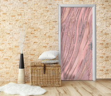 3D Pink Striped Texture 10290 Andrea Haase Door Mural