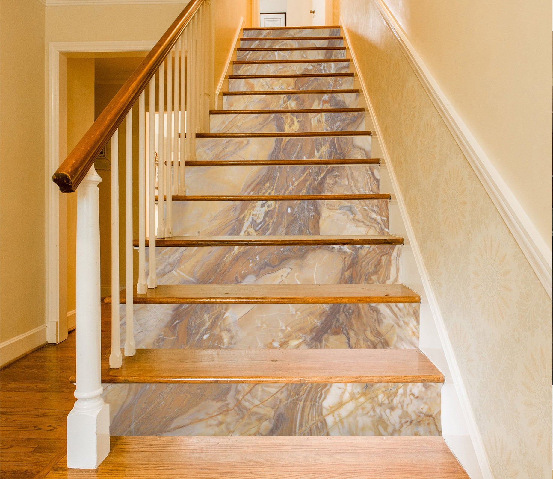 3D Khaki Hard 574 Stair Risers